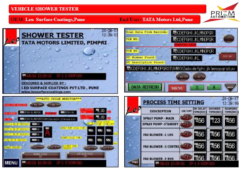 TATA-MOTORS-LTD,Pune,Shower Testing Automation HMI Screen